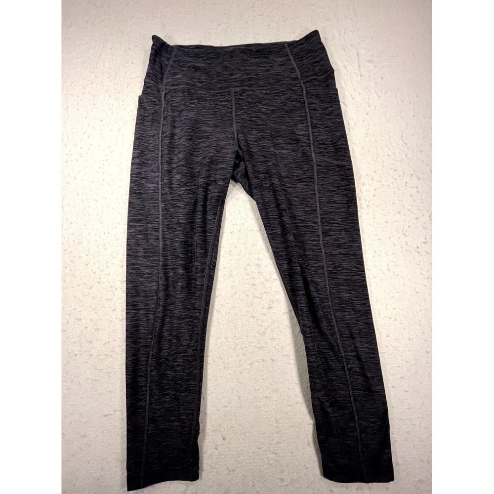 Victoria Secret Athletic Leggings Womens XS‎ Gray Space Dye Stretch Activewear